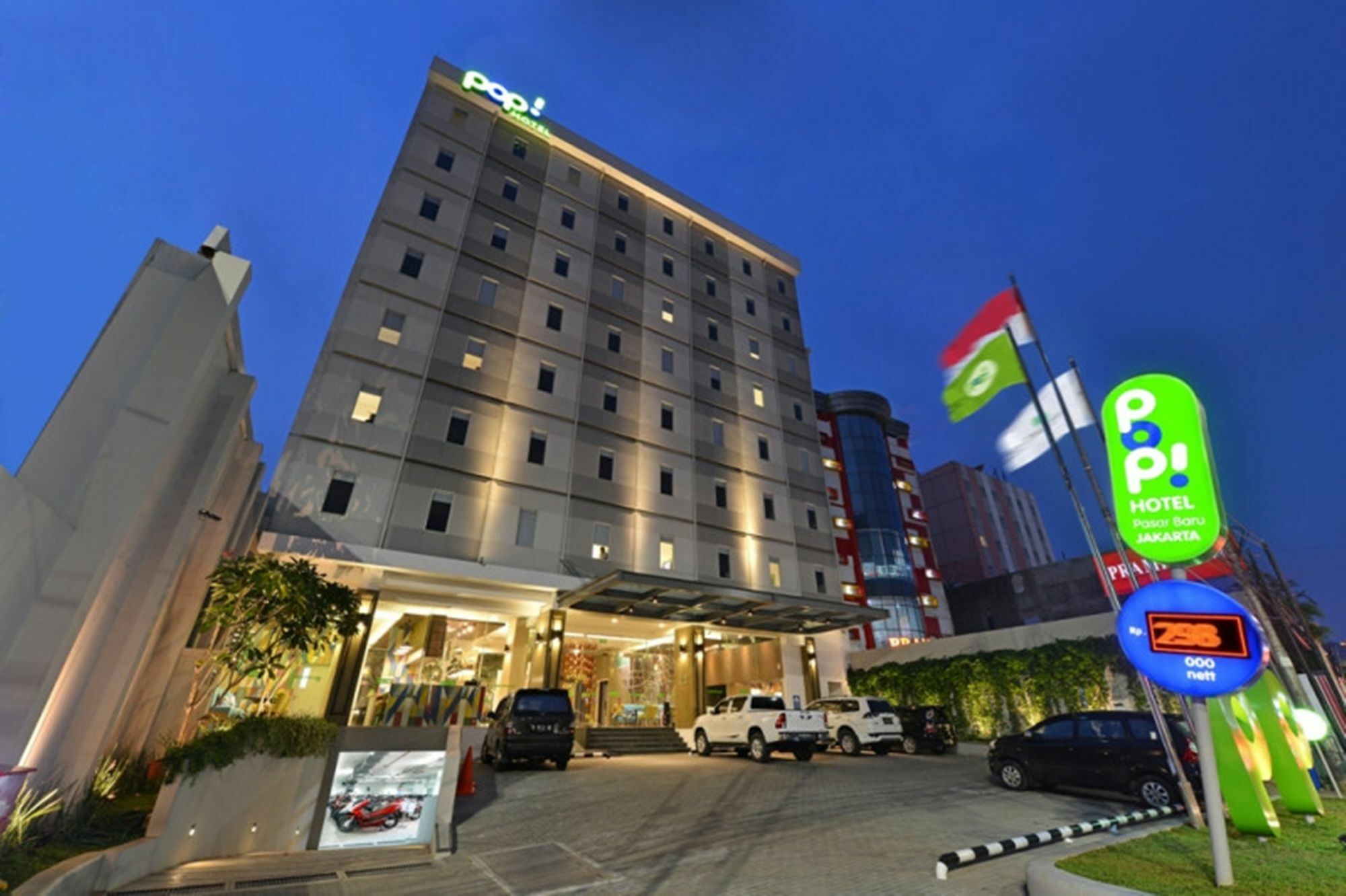Pop! Hotel Pasar Baru Jakarta Kültér fotó